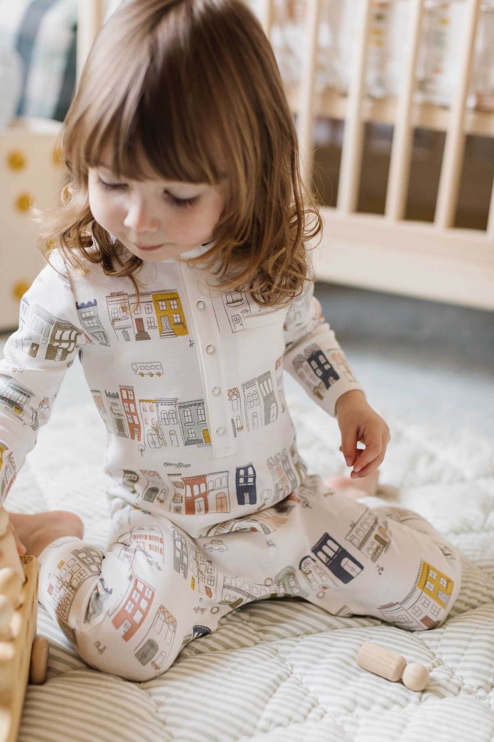 Pehr-Henley Romper-My Neighborhood-3