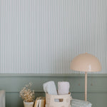 Pehr-Chasing Paper X Pehr Wallpaper-Stripes Away Sage-2