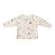 Dropped Shoulder Long Sleeve Toddler Top