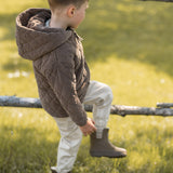 Corduroy Quilted Jacket - Portobello