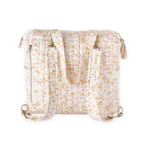 convertible diaper bag floret back