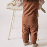 French Terry Overalls - Clay