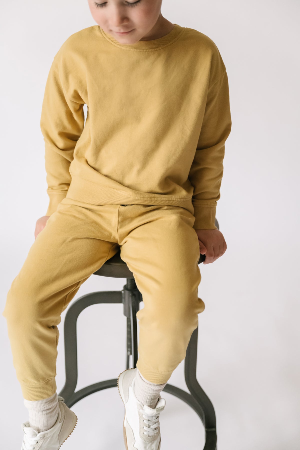 kids french terry kids jogger dijon pehr 3