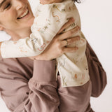 Women's French Terry Sweatshirt - Plum