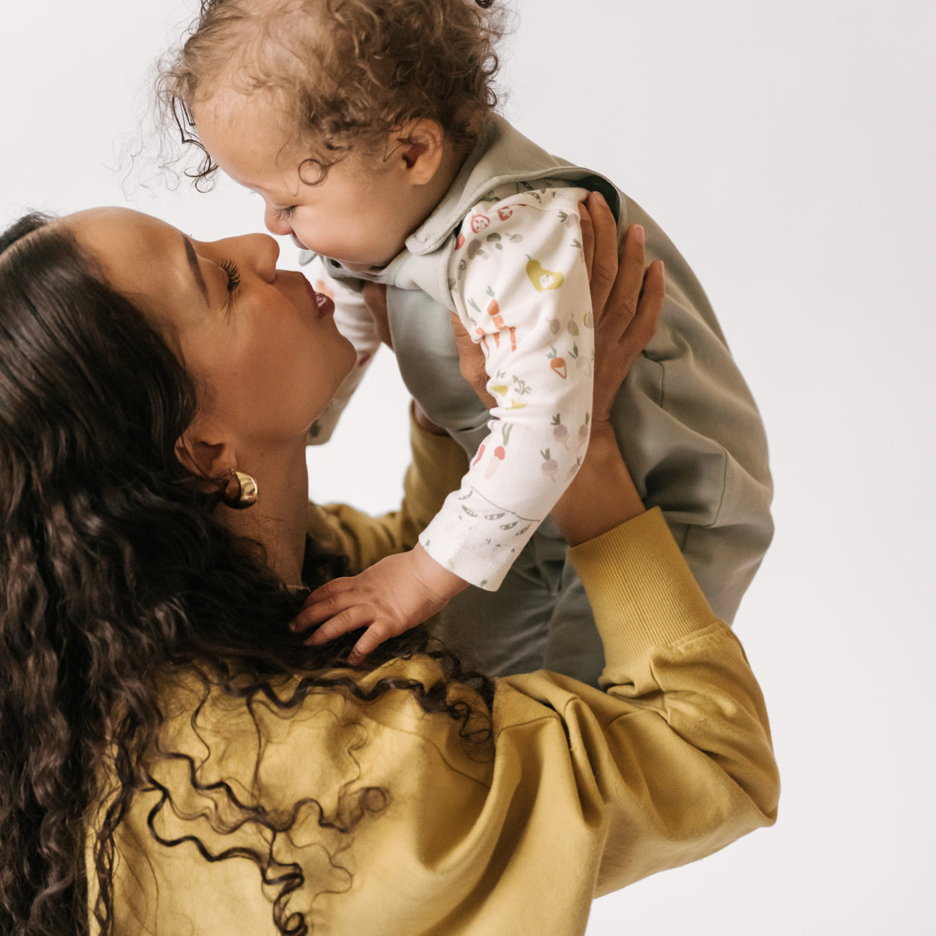 Pehr-Women's French Terry Sweatshirt-Dijon-3