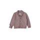 French Terry Shawl Cardigan Cardigan Pehr Plum 6 - 12 mos. 