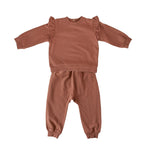 Pehr-French Terry Matching Set-Clay-1