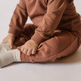 French Terry Matching Set - Clay