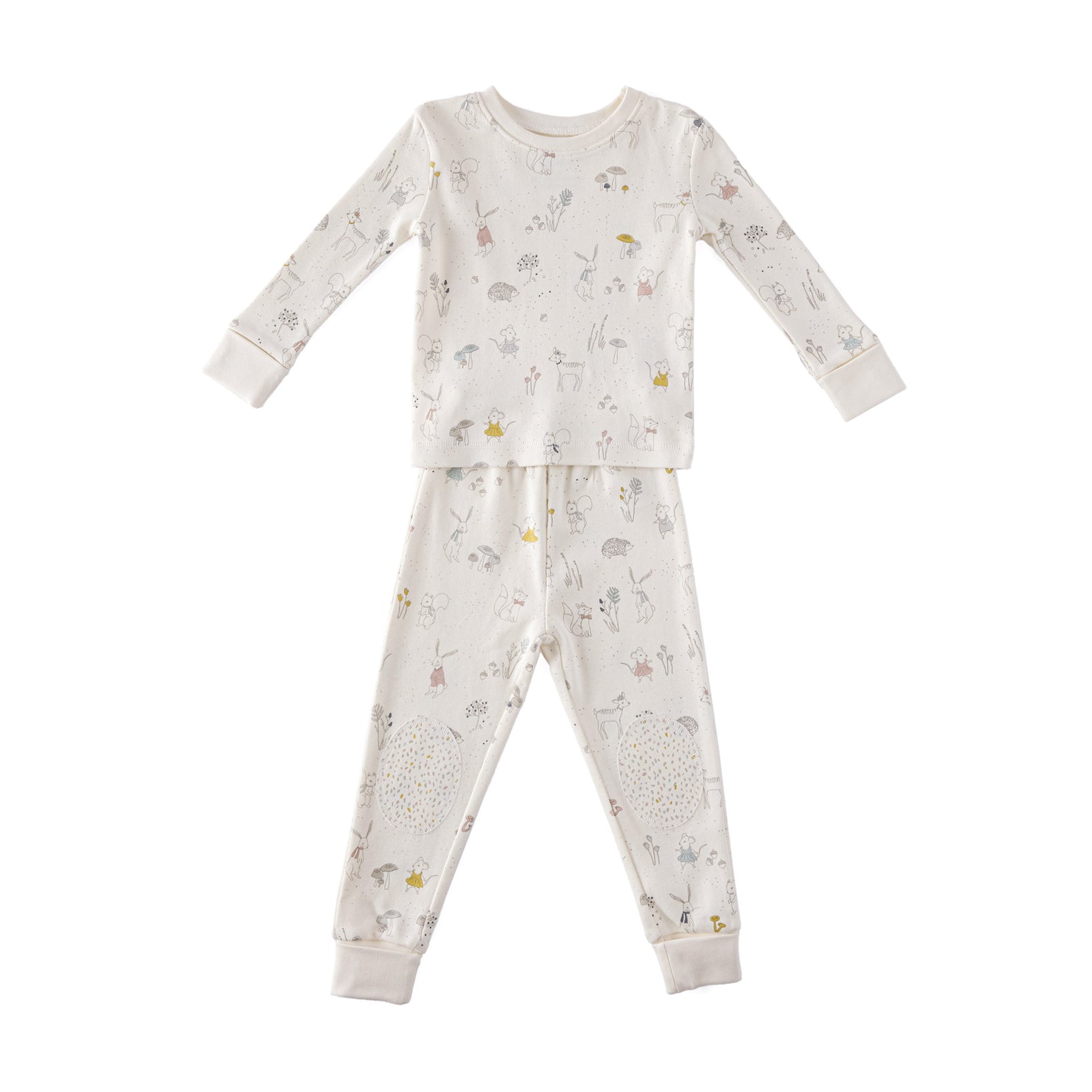 Ribbed Toddler Pajama Sleep Pehr Magical Forest 18 - 24 mos. 