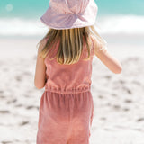 Pehr-Seersucker Bucket Hat-Anchor Red-Toddler-3