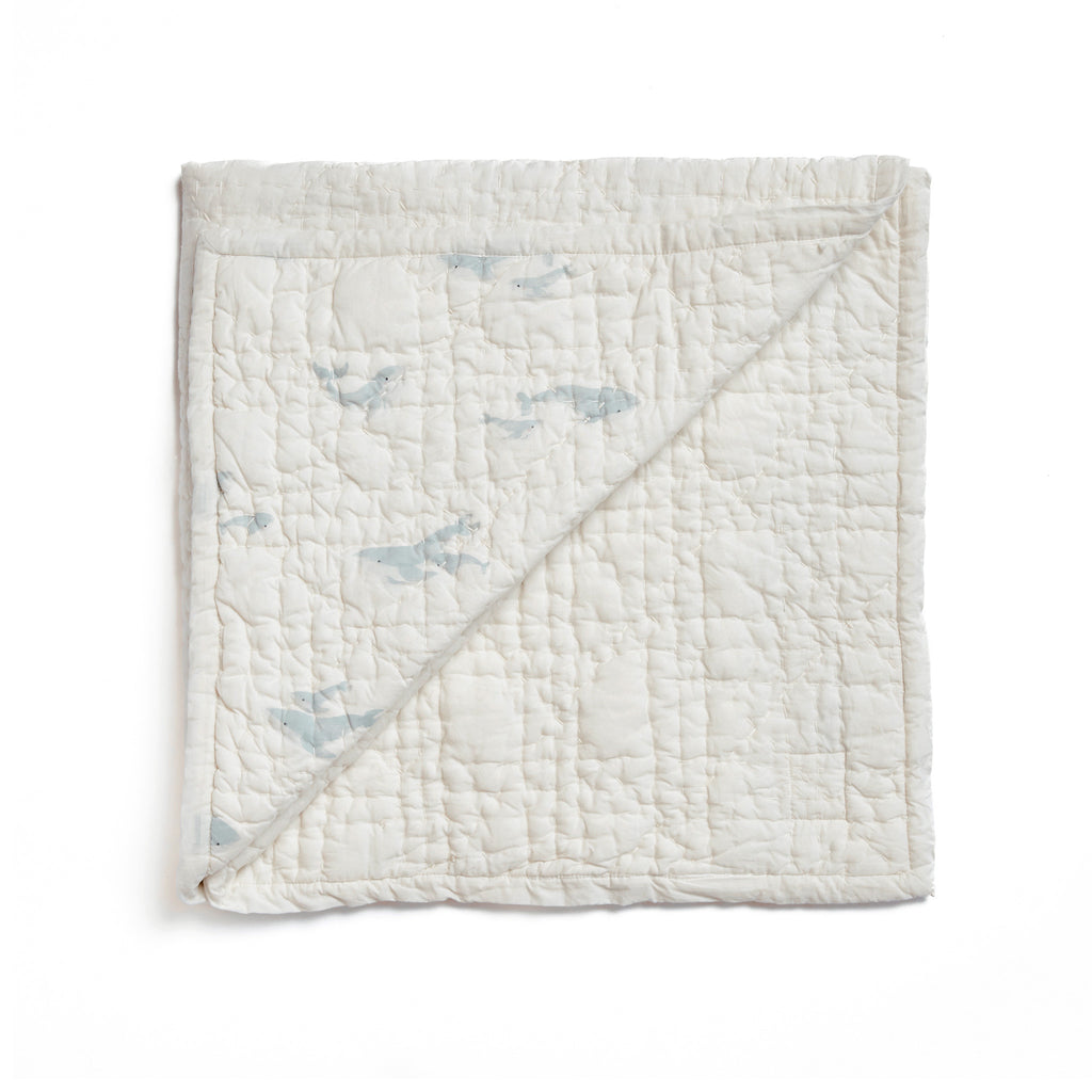 Follow Me Whale Blanket