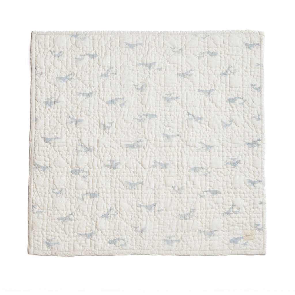 Follow Me Whale Blanket