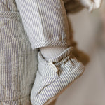 Pehr-Overall and Bootie Set-Railroad Stripe-3