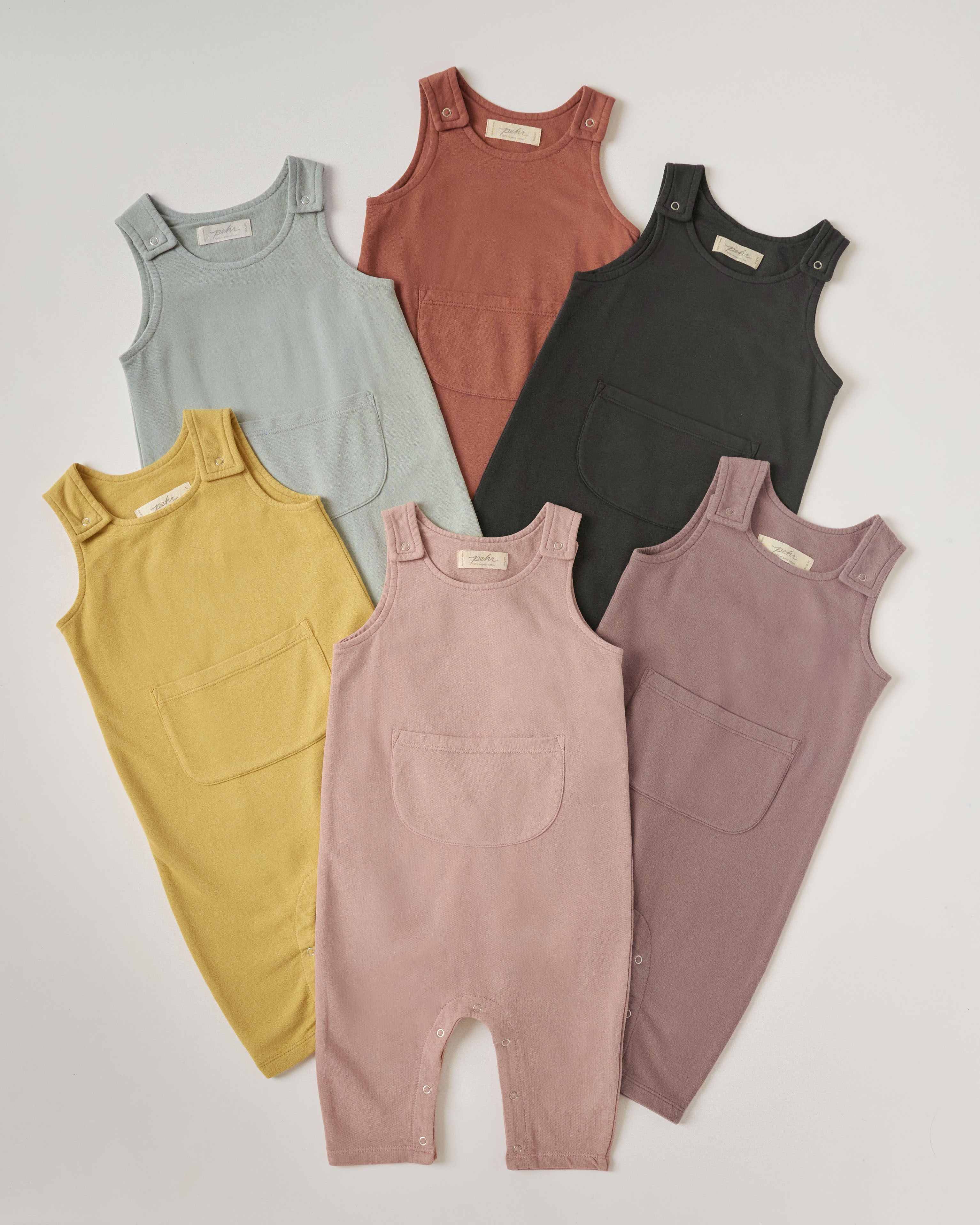 Pehr-French Terry Overalls-Dijon-3