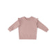 Toddler French Terry Ruffle Sweatshirt Top Pehr Soft Peony 18 - 24 mos. 