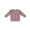 Pehr-Toddler French Terry Ruffle Sweatshirt-Plum-1