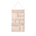 hanging wall organizer stripes away peony in pinks pattern