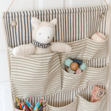 Hanging Wall Organizer - Stripes Away Sea