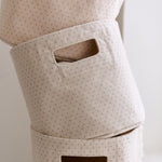 printed basket pint pin dot peony