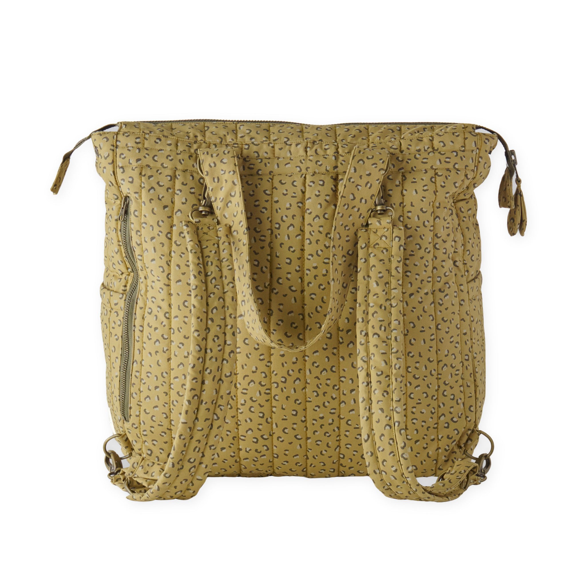 Convertible Diaper Bag- Spotted- Back