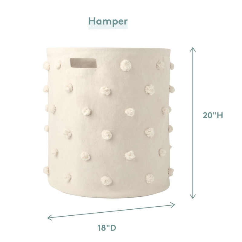 Hamper 18" D x 20"H