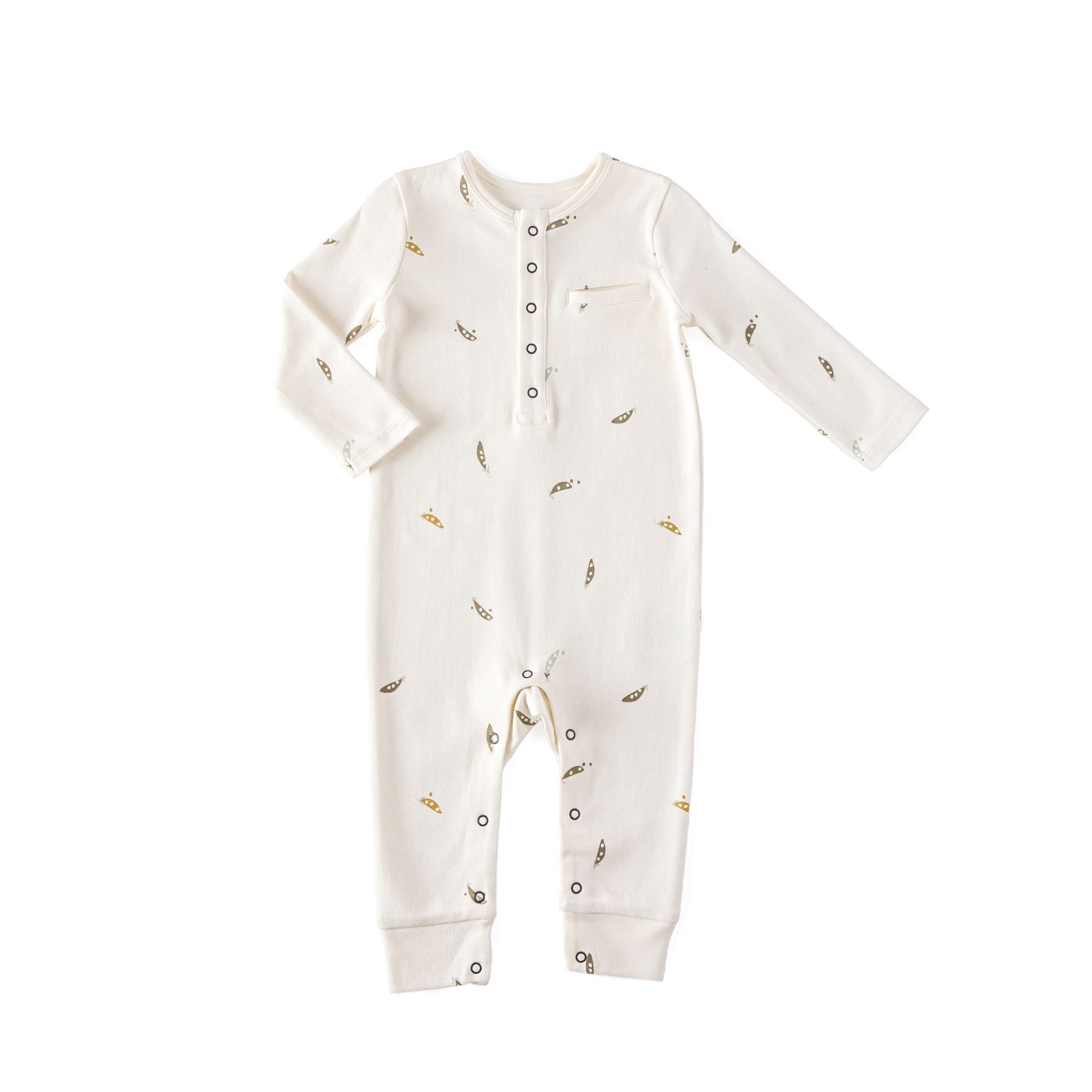 Pehr-Henley Romper-Sweet Pea-1
