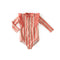 Pehr-Swim Long Sleeve Ruffle One-Piece-Cabana Stripe Coral-1