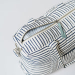 Weekender Bag - Stripes Away Ink Blue