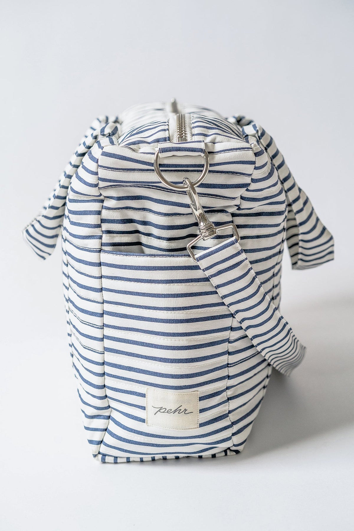 weekender bag stripes away ink blue
