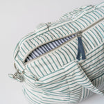 Weekender Bag - Stripes Away Deep Sea