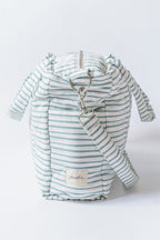 weekender bag stripes away deep sea