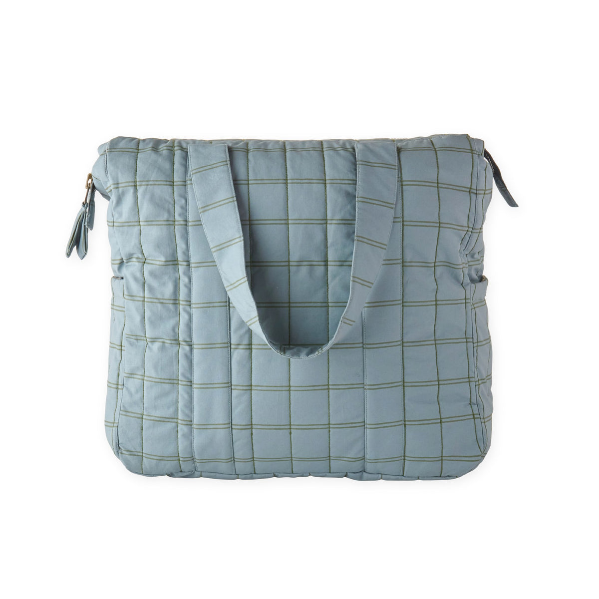Windowpane- Convertible Diaper Bag- Front