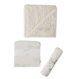 baby welcome newborn gift set for them in neutrals pattern pehr 1