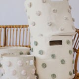 kids pom storage set grey