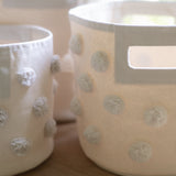 kids pom storage set natural