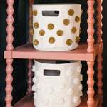 kids pom storage set natural