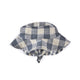 Reversible Bucket Hat Hat Pehr Checkmate French Blue 0 - 6 mos. 