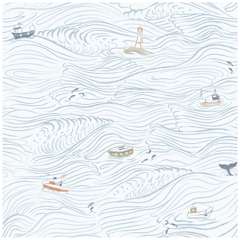 Chasing Paper X Pehr Wallpaper - High Seas