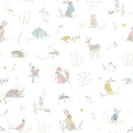 chasing paper x pehr wallpaper forest fable in multi pattern