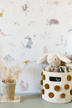 chasing paper x pehr wallpaper forest fable