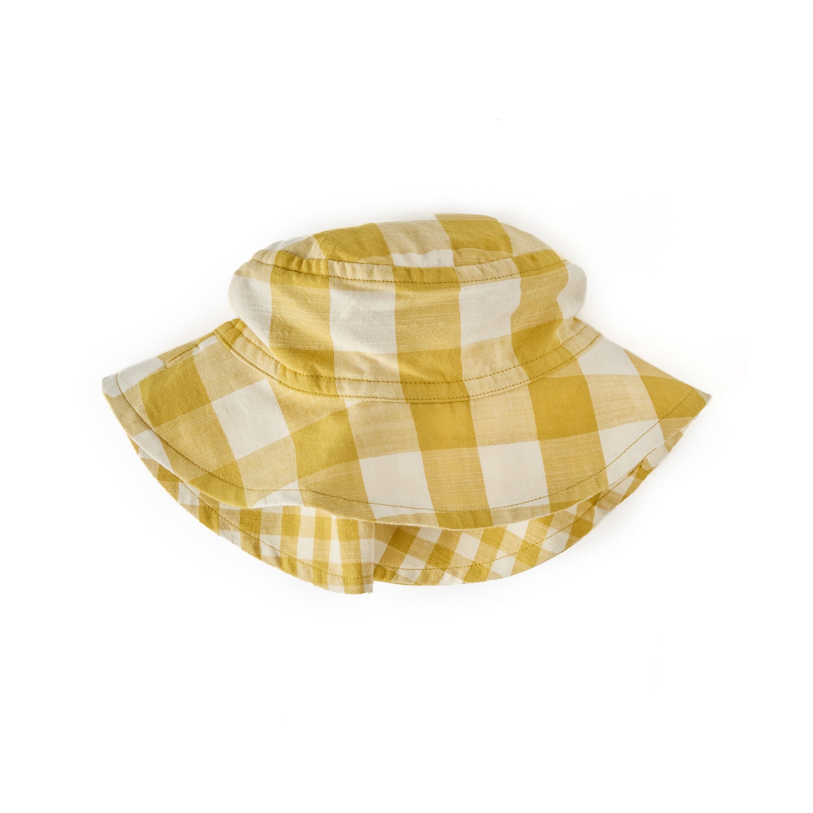 Reversible Bucket Hat Hat Pehr Checkmate Dandelion 4 - 6 T 