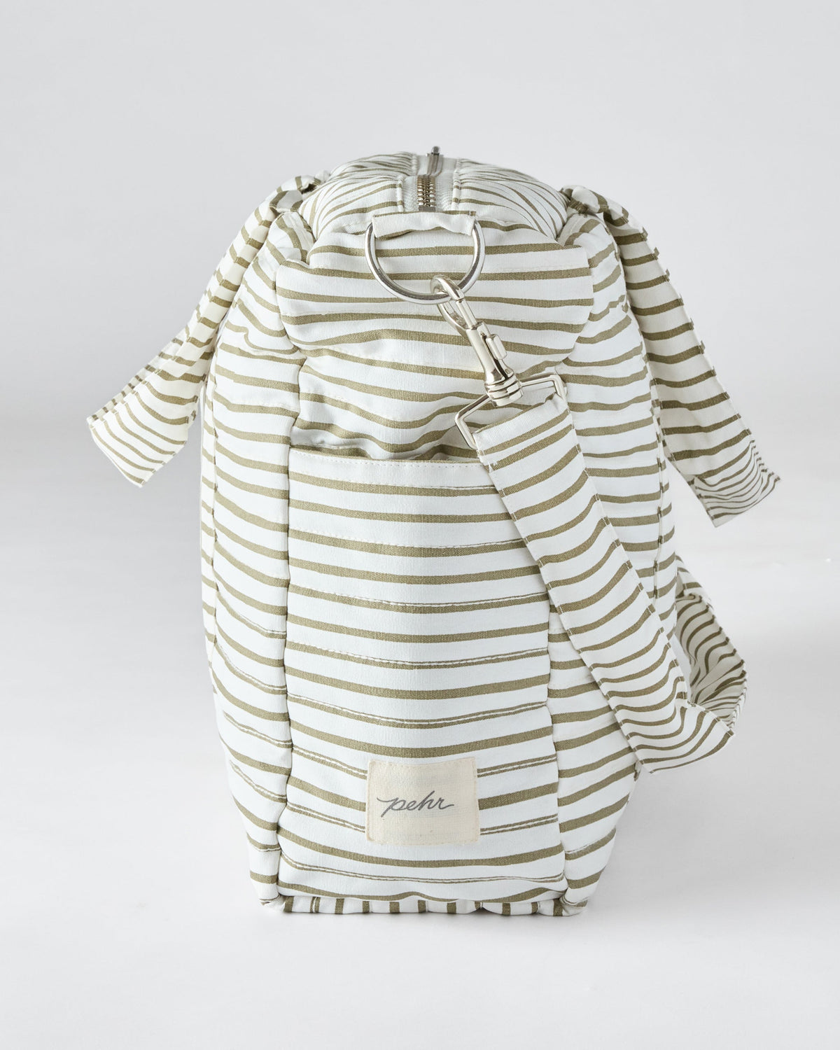 weekender bag stripes away olive