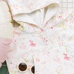 Hooded Poncho Towel - Sea Bloom