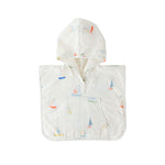 Hooded Poncho Towel - Set Sail