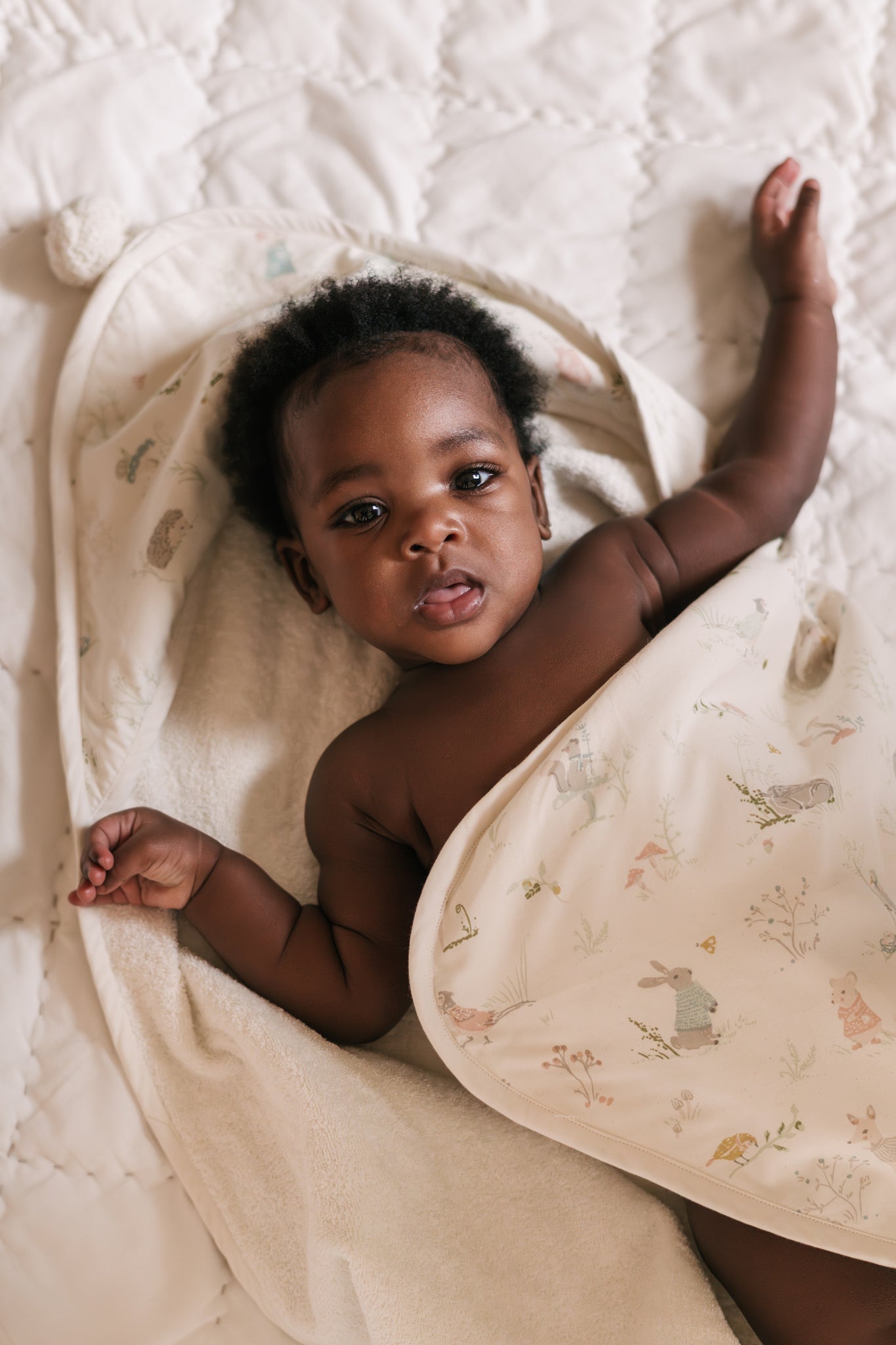 Hooded Towel - Forest Fable