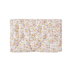 on the go portable changing pad floret in pinks pattern