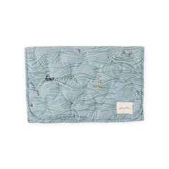 On The Go Portal Changing Pad- Closed- High Seas Blue