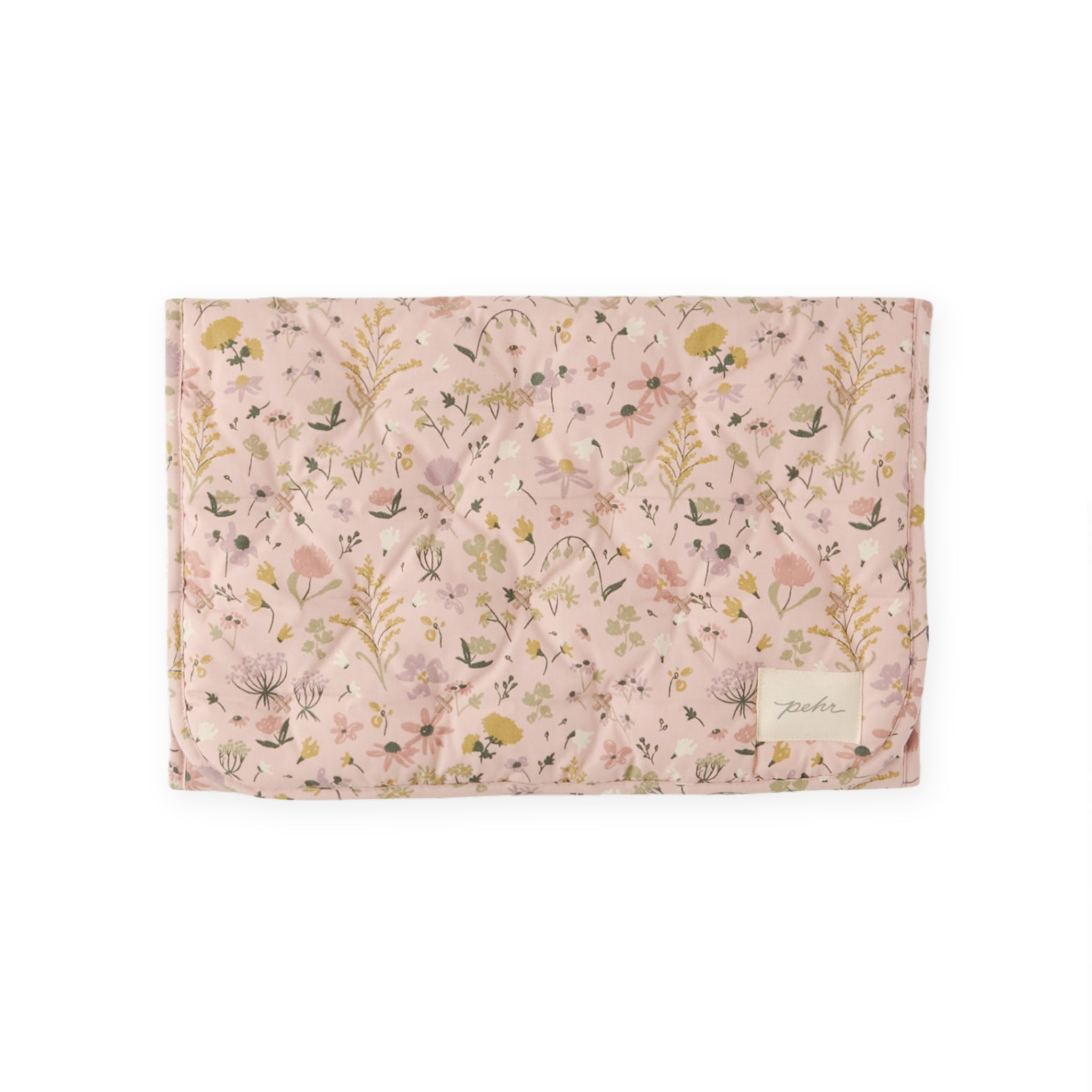 On The Go Changing Pad- Closed- Wildflower- Front