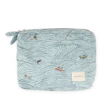 High Seas Blue Pouch- Front