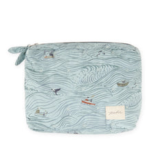 High Seas Blue Pouch- Front